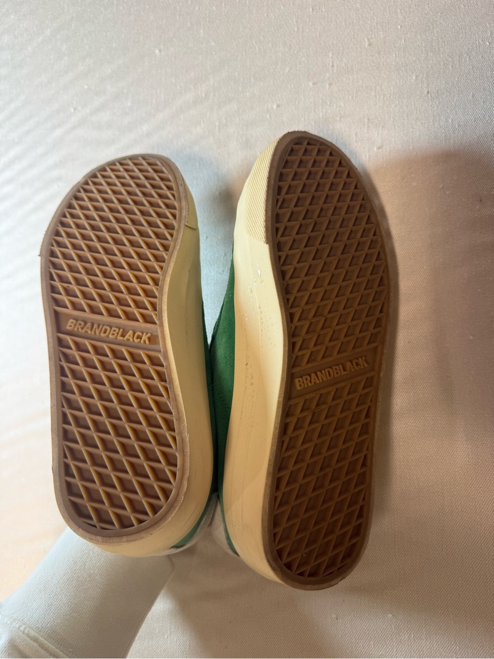 Brandblack Suede Green Sneakers - Picture 5 of 7